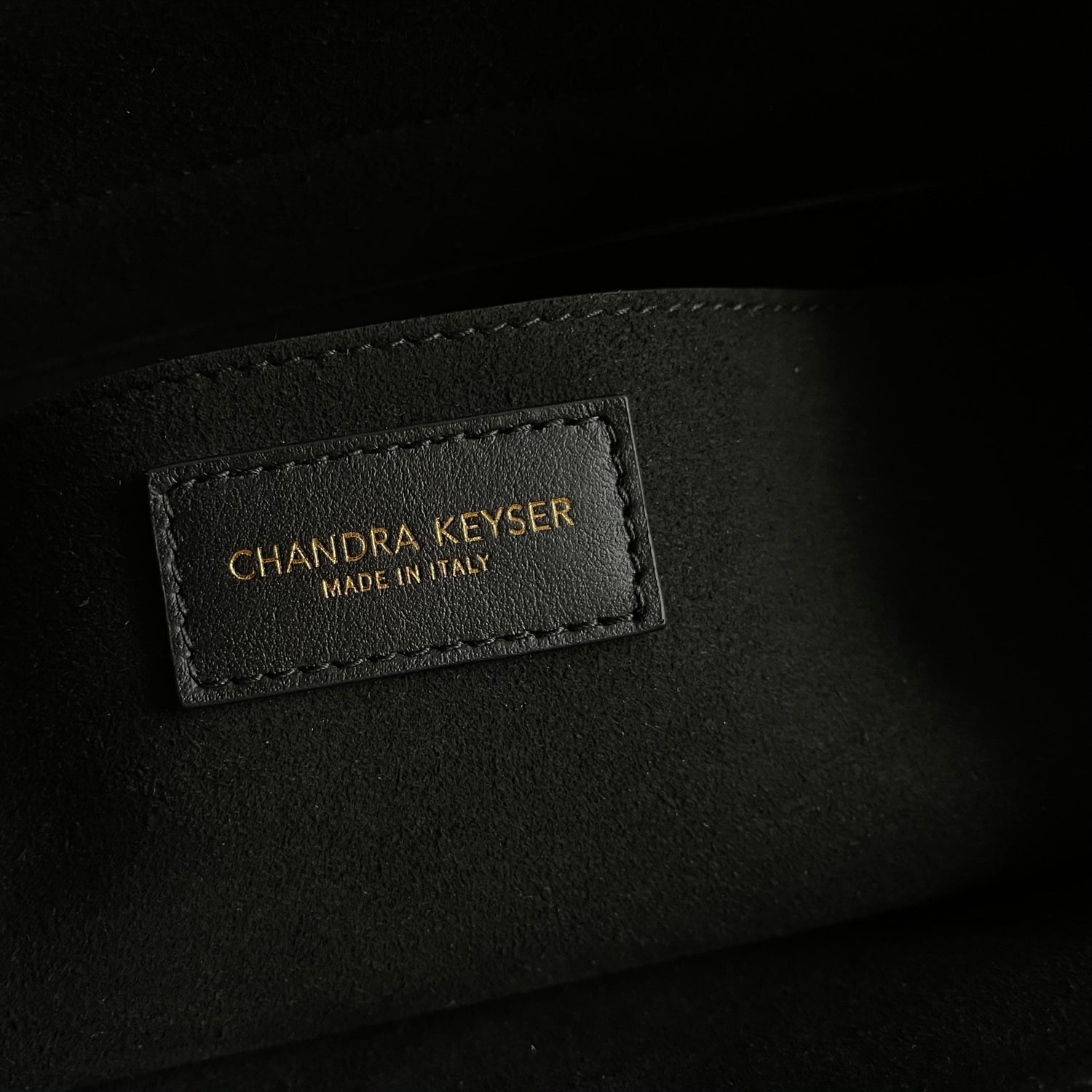 CHANDRA KEYSER sustainable luxury accessories handcrafted in Florence, Italy.
