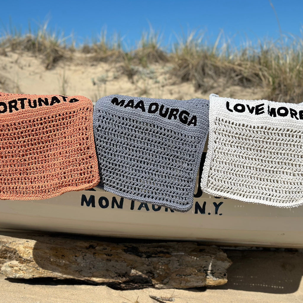 Knit Tote Summer Beach Bag