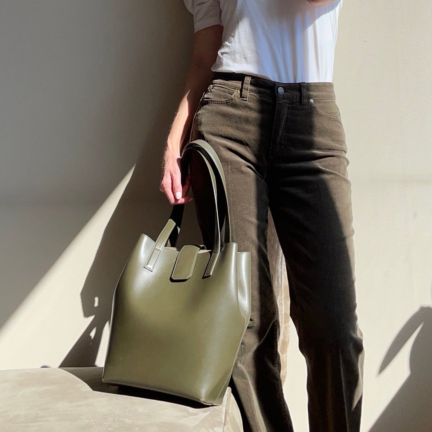 La Borsa Tote Bucket Bag