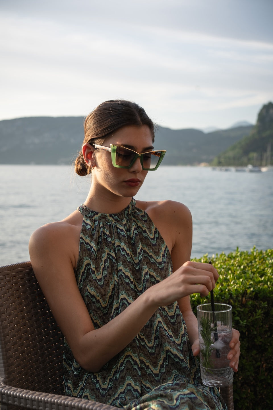 Scatenata Cat Eye Sunglasses