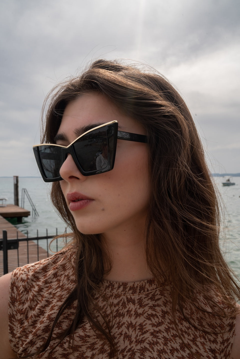 Scatenata Cat Eye Sunglasses