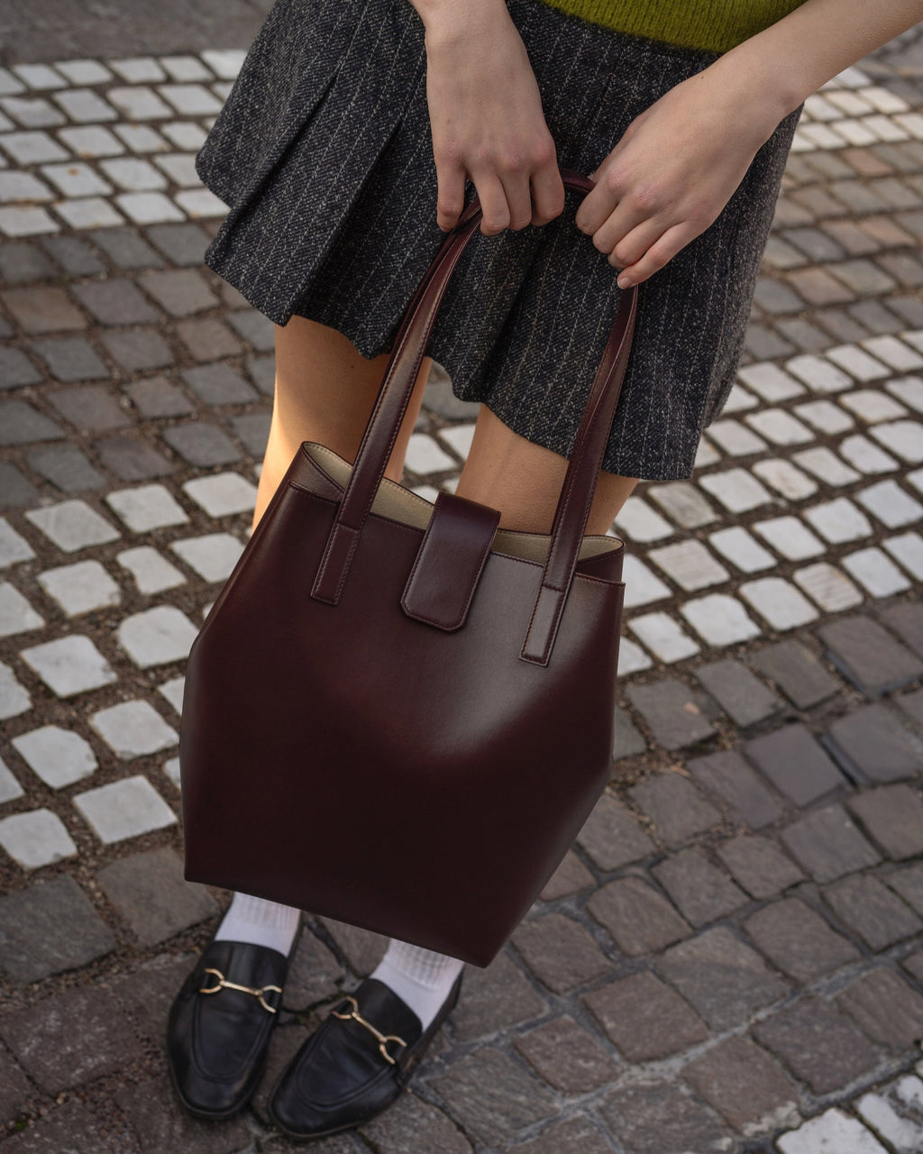 La Borsa Tote Bucket Bag