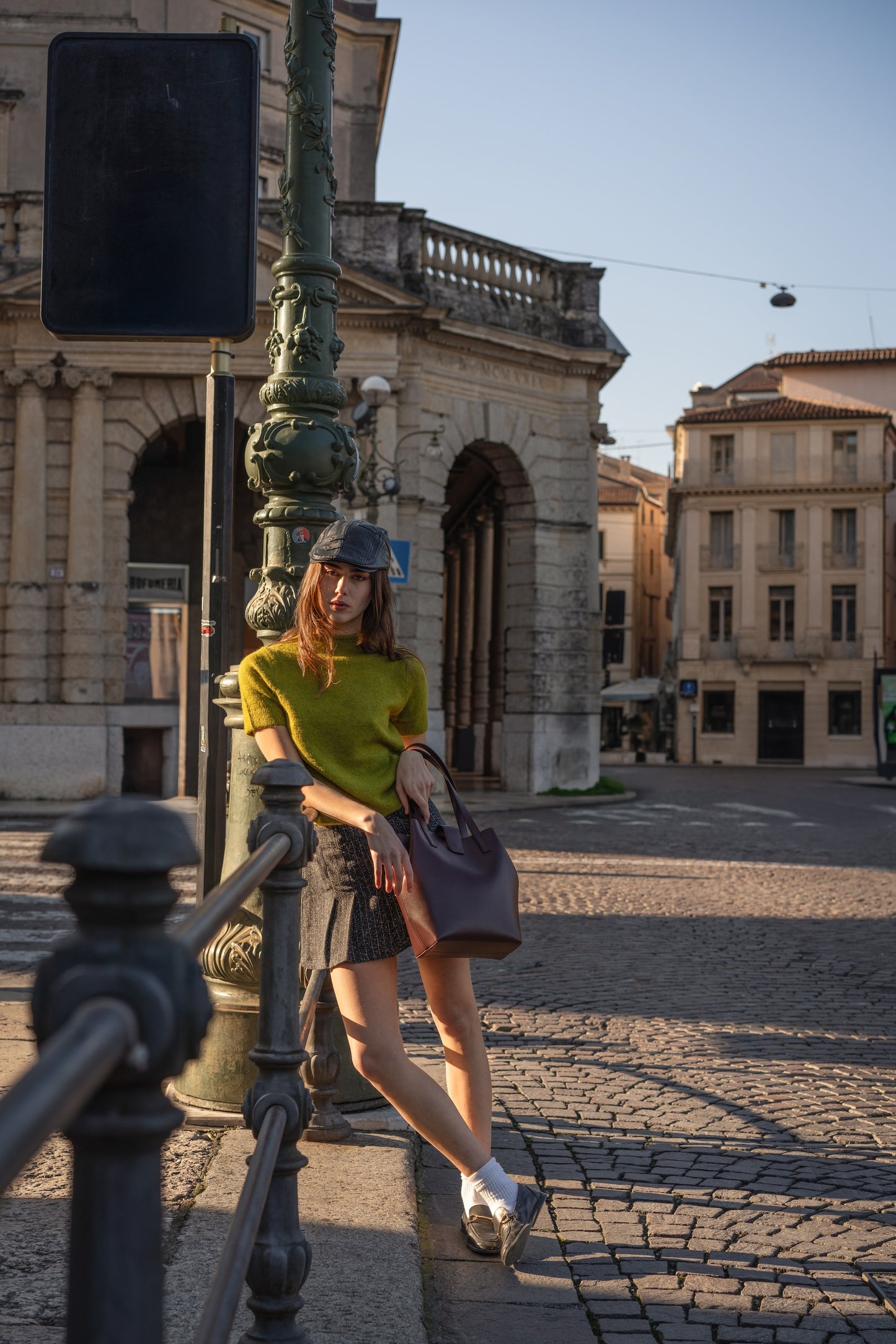 La Borsa Tote Bucket Bag
