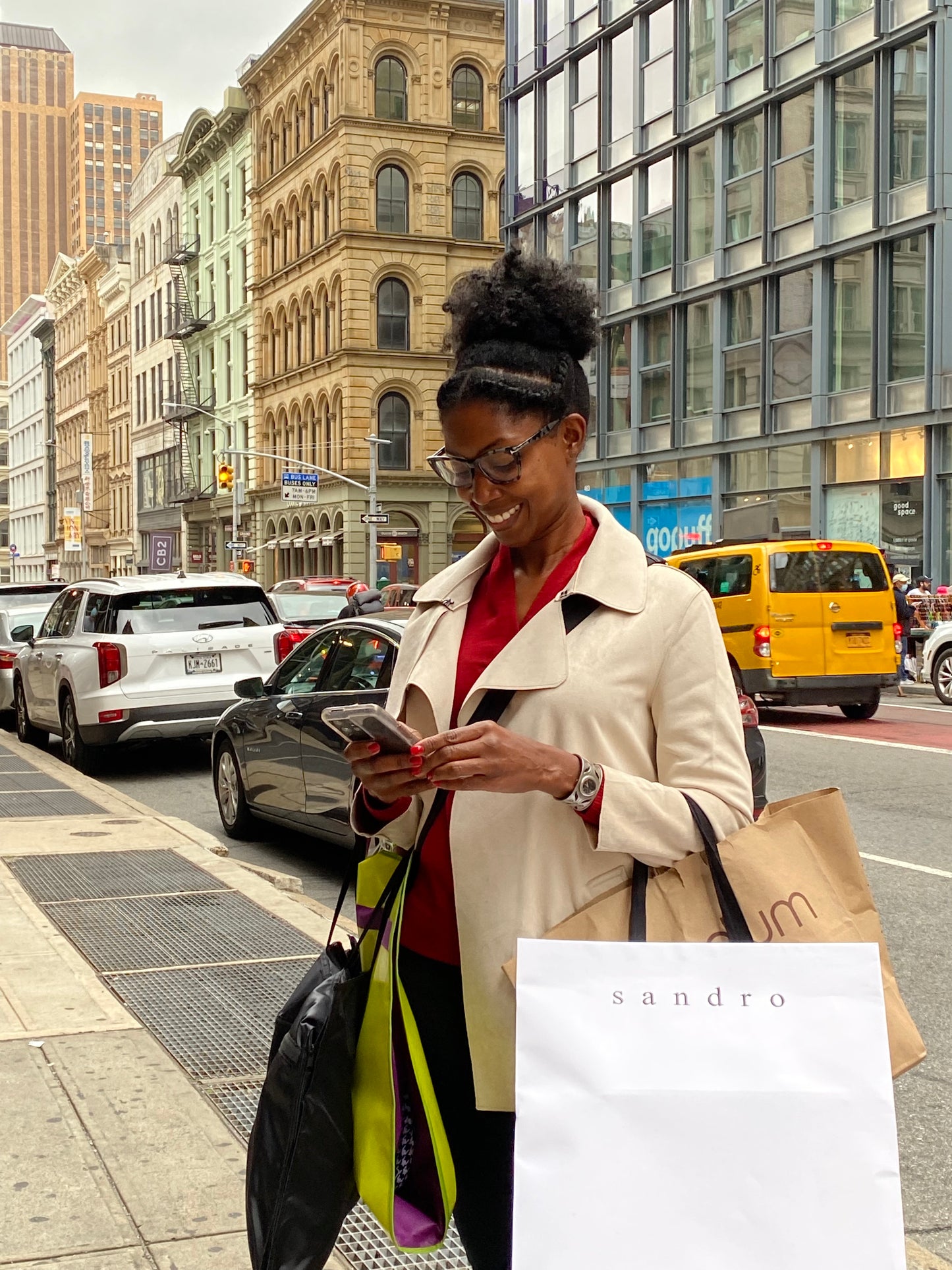 shopping in nyc with a personal stylist