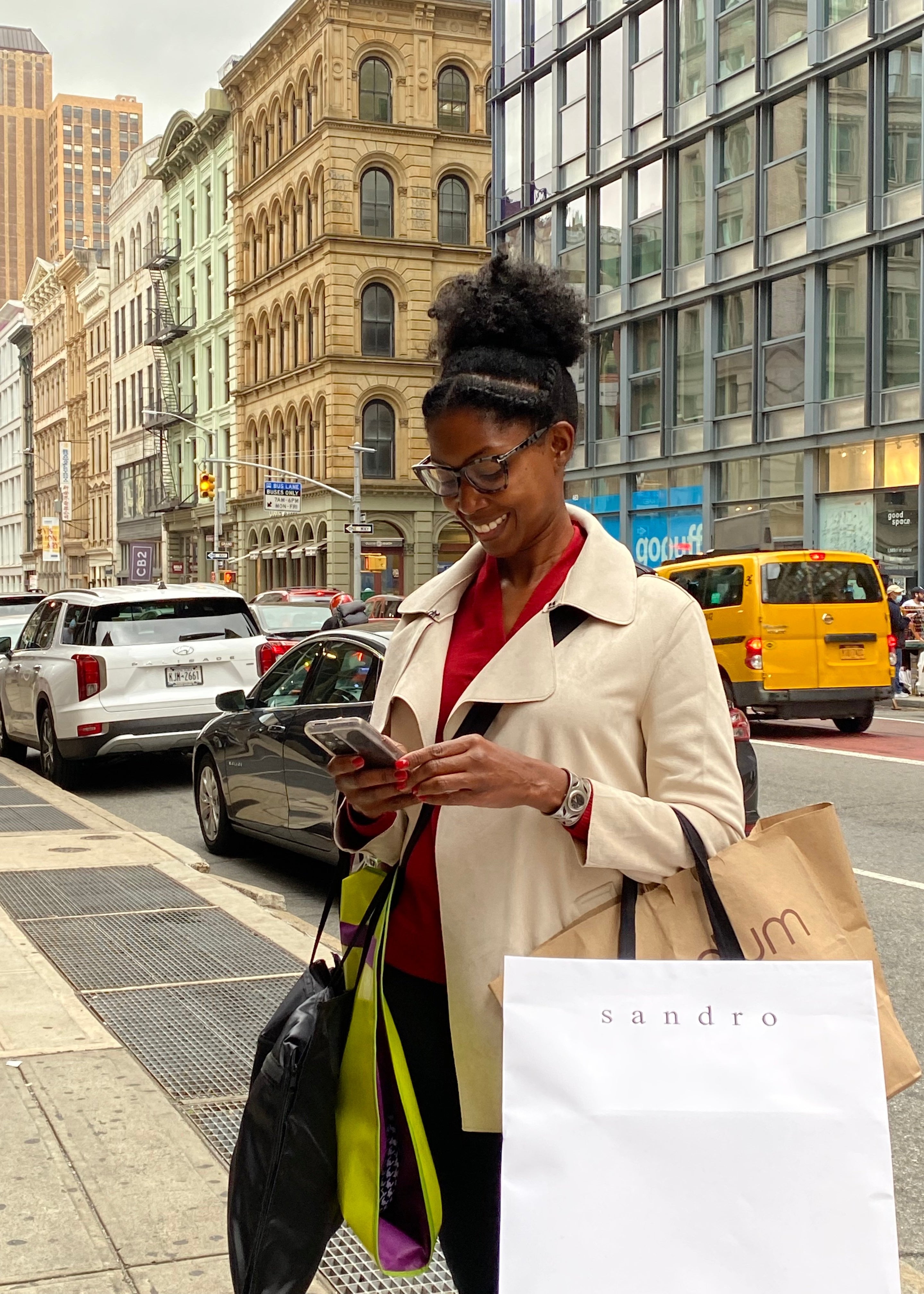 shopping in nyc with a personal stylist